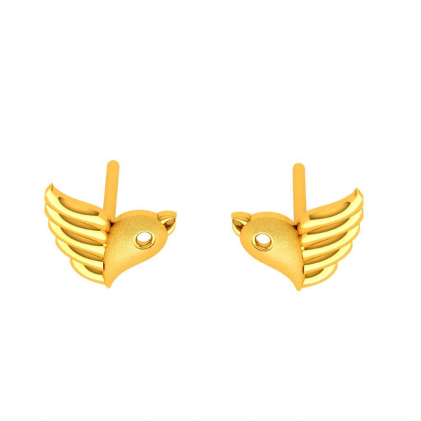 22KT (916) Yellow Gold Earring For Woman Cheap