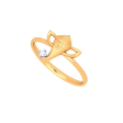 18k Gold Ring Encrusted With A Beautiful Diamond For You Discount