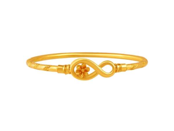 22k Floral Gold Nowa In The Shape Of Infinity Loop Online Sale