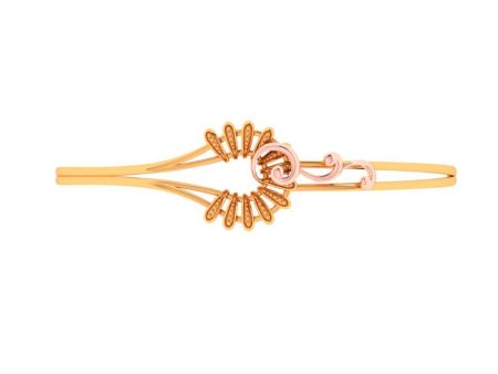 18k Elegant Gold Bracelet Discount