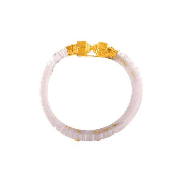 22KT Yellow Gold Sankha Bangle For Women Fashion