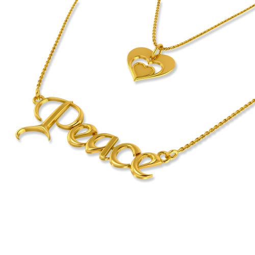 Chic Gold Necklace For Women on Sale