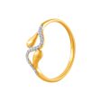 18k (750) Yellow Gold And Diamond Ring For Women Hot on Sale