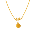 22k Enchanting Gold Pendant Design For Wedding Season Cheap