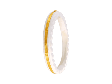 22KT Yellow Gold Sankha Bangle For Women Online Sale