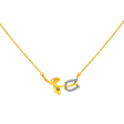 18k Diamond Necklace With A Diamond Studded Tulip Pendant Fashion