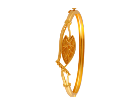 Phlox Petal Gold Bangle Online now