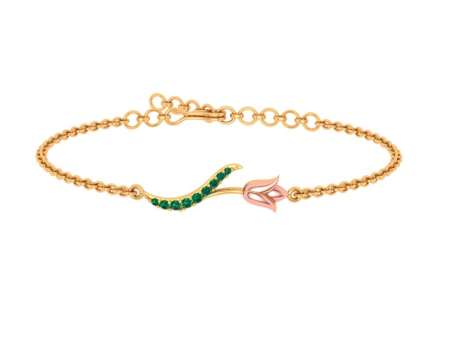 Floret Gold Bracelets For Cheap