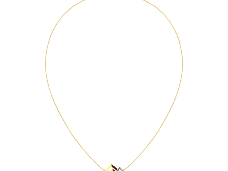 18 Karat Gold And Diamond Necklace Sale