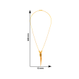 22KT (916) Yellow Gold Chain Pendant For Women Online now