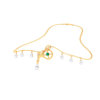 14k Aquarius Themed Gold Gorgeous Necklace From Amazea Collection Supply