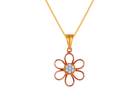 Floral Diamond Pendant Sale