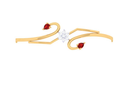 Gold Diamond Bracelet For The Festive Season Cheap