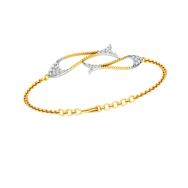 Stunning Gold Diamond Bracelet Discount