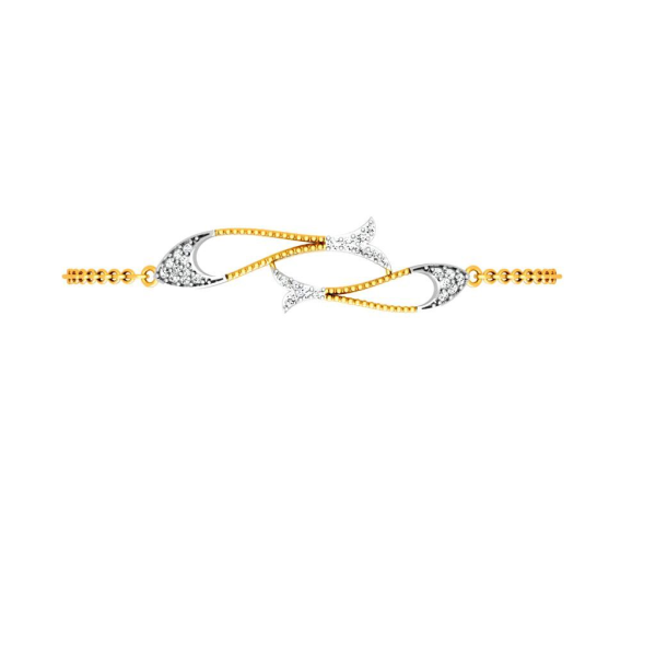 Stunning Gold Diamond Bracelet Discount