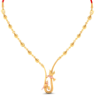 14k Intricately Crafted Gold Necklace Design For Sale