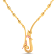 14k Intricately Crafted Gold Necklace Design For Sale