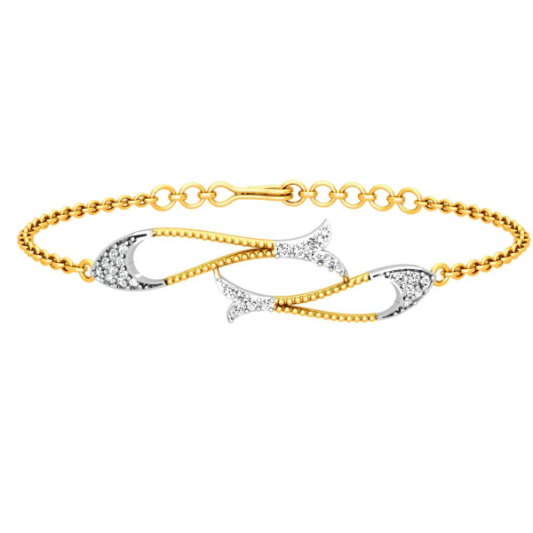 Stunning Gold Diamond Bracelet Discount