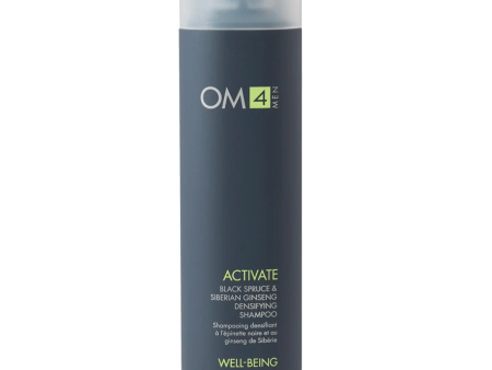 Activate: Black Spruce & Siberian Ginseng Hair Densifying Shampoo | OM4Men For Sale