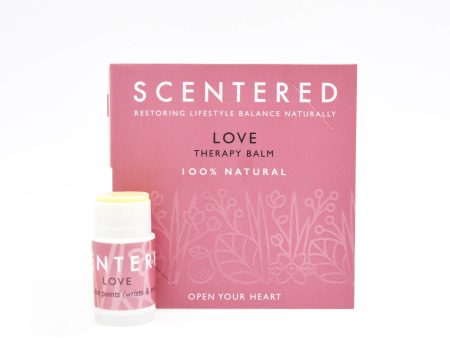 Love Mini Aromatherapy Balm | Scentered Online now