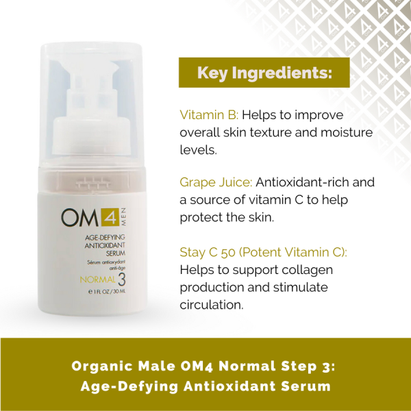 Age-Defying Antioxidant Serum - Normal Step 3 | OM4Men For Cheap