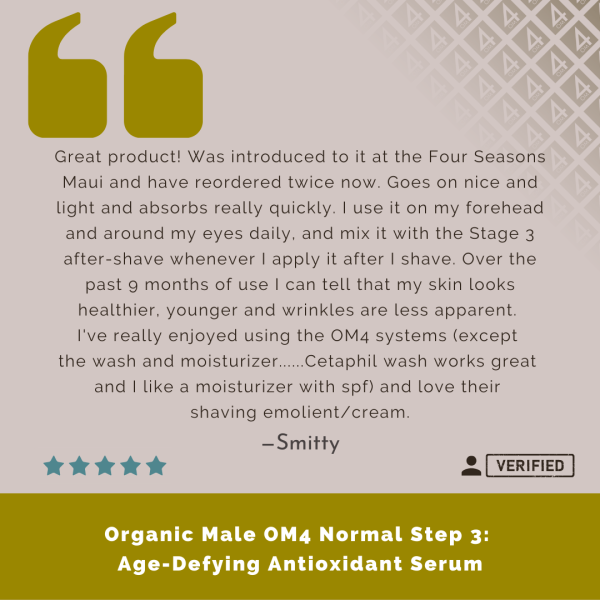 Age-Defying Antioxidant Serum - Normal Step 3 | OM4Men For Cheap