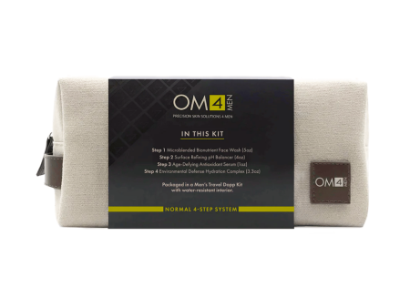 Normal 4-Step RegiMEN & Travel Bag | OM4Men Online Sale