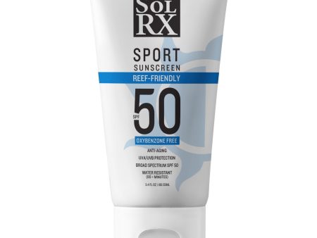 SPORT Sunscreen SPF 50 | SolRX Sunscreen Online now