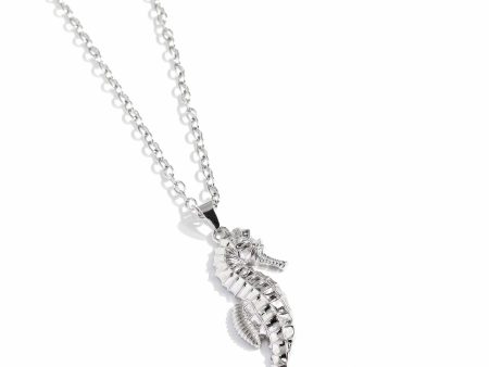 Sparkling Seahorse - Silver For Sale