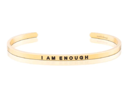 I Am Enough Bracelet | Mantraband on Sale