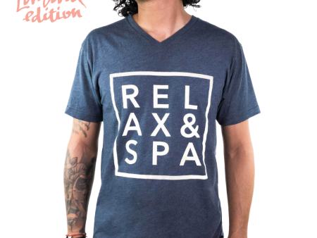 Limited Edition Promotion - Relax & Spa Unisex V-neck | Live Love Spa Hot on Sale