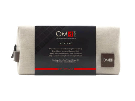 Dry 4-Step RegiMEN & Travel Bag | OM4Men on Sale