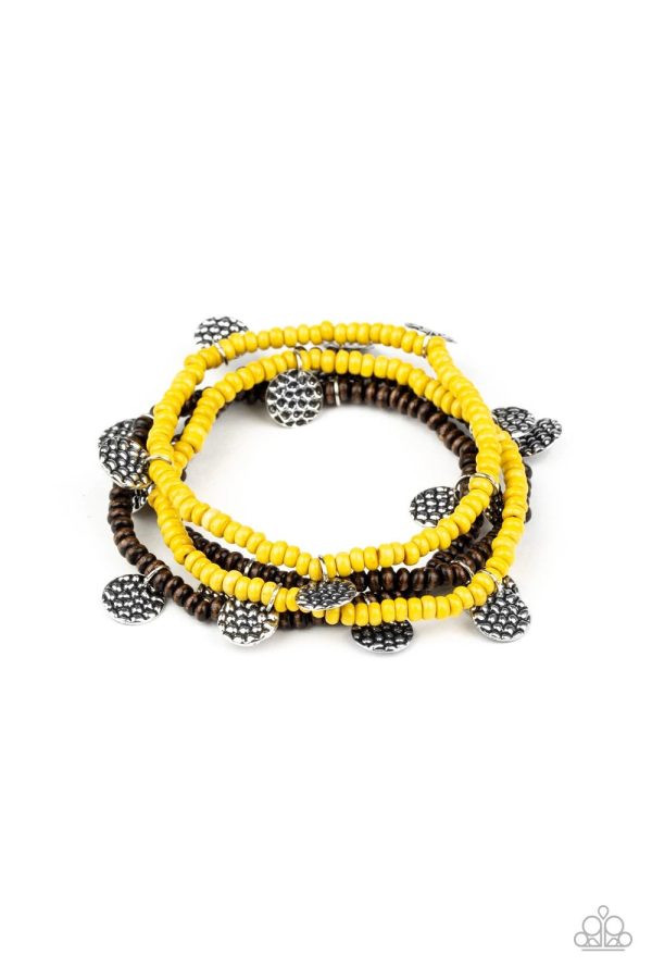 WOODn’t Count It-Yellow Bracelet Supply