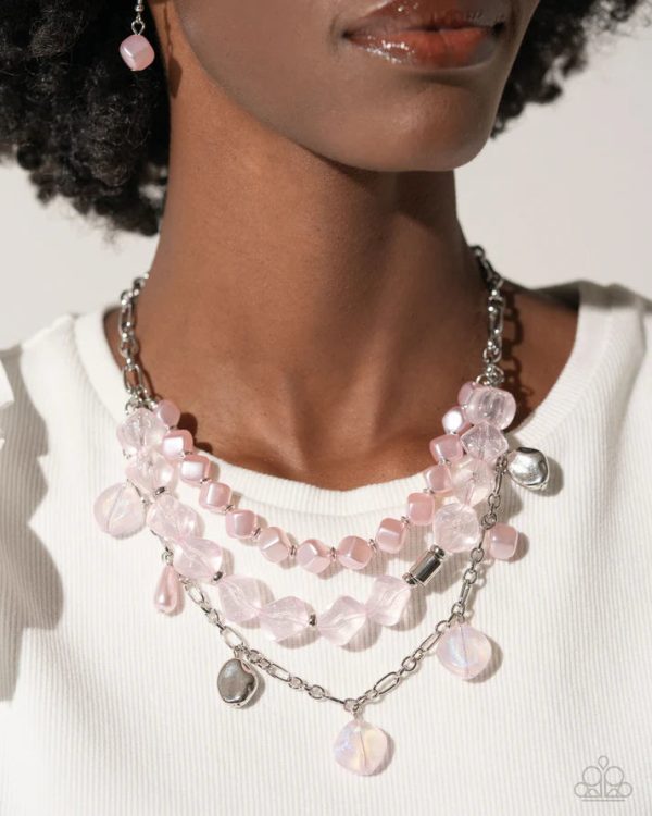 Cubed Cameo - Pink Online