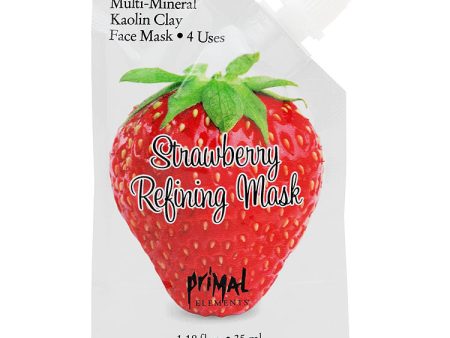 Strawberry Refining Face Mask | Primal Elements Supply