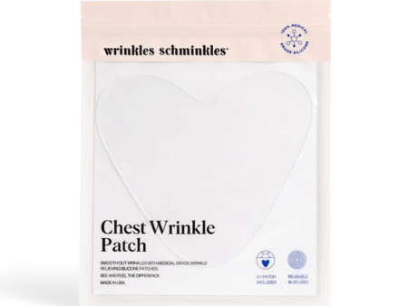 Chest Wrinkle Patch - 1 reusable silicone pad | Wrinkles Schminkles For Discount