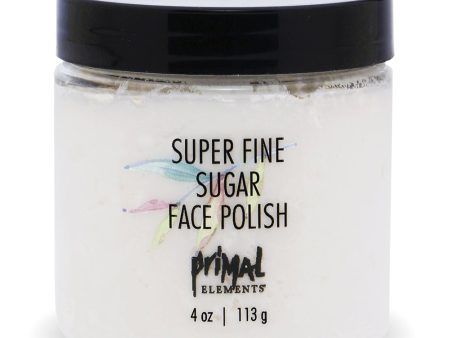 Super Fine Sugar Face Polish | Primal Elements Fashion