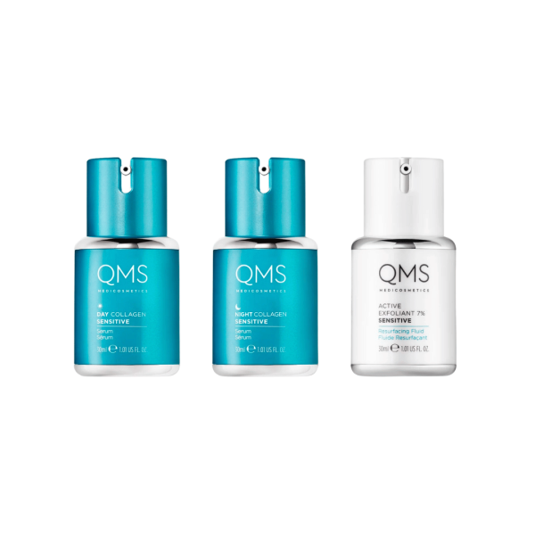 Collagen System Sensitive 3-Step Routine Set | QMS Medicosmetics For Sale