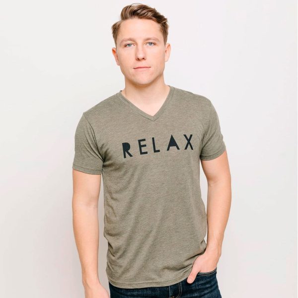 Unisex Relax V-Neck | Lucky Owl Cheap