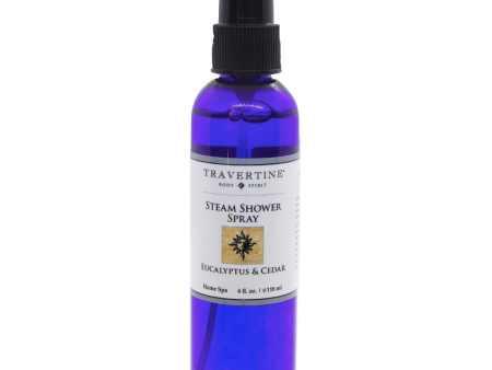 Eucalyptus + Cedar Steam Shower Spray (4oz) | Travertine Spa Sale