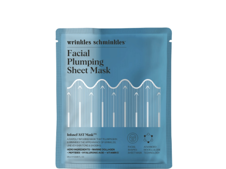 InfuseFAST™ Facial Plumping Sheet Mask - 1 Pack | Wrinkles Schminkles Online Hot Sale