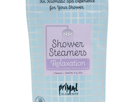 Relaxation Shower Steamer | Primal Elements Supply