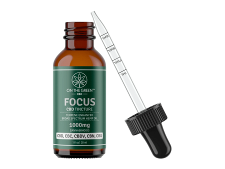 FOCUS - Broad Spectrum Tincture 1000 mg | On The Green Sale