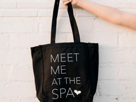 Meet Me at the Spa Classic Tote Bag | Lucky Owl Cheap