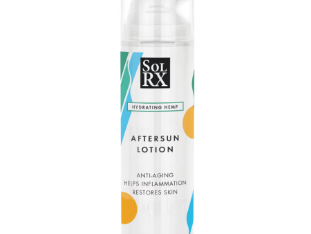 Aftersun Moisturizing Lotion - Hemp Infused | SolRX Online Hot Sale