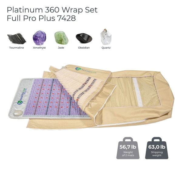 360 Wrap Set™ Platinum & SOFT Full Pro PLUS 7428 - Photon Advanced PEMF InfraMat Pro® | HealthyLine Online Sale