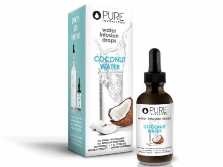 Coconut Water Infusion Drops | Pure Inventions For Discount