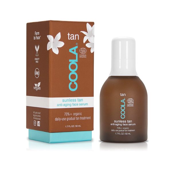 Organic Sunless Tan Anti-Aging Face Serum | COOLA Fashion