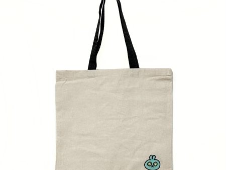 Canvas Totebag - with Embroidered Spa Bunny | Lucky Owl For Sale