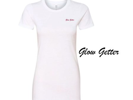 Glow Getter Embroidered T-Shirt | Lucky Owl Sale